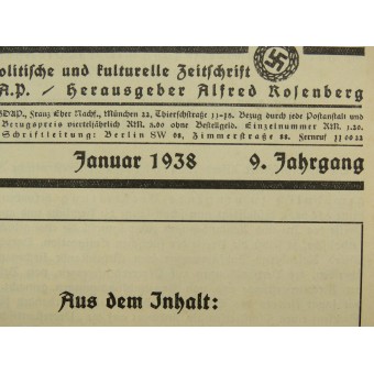 Nationaal Socialisten Maandelijks tijdschrift. Espenlaub militaria